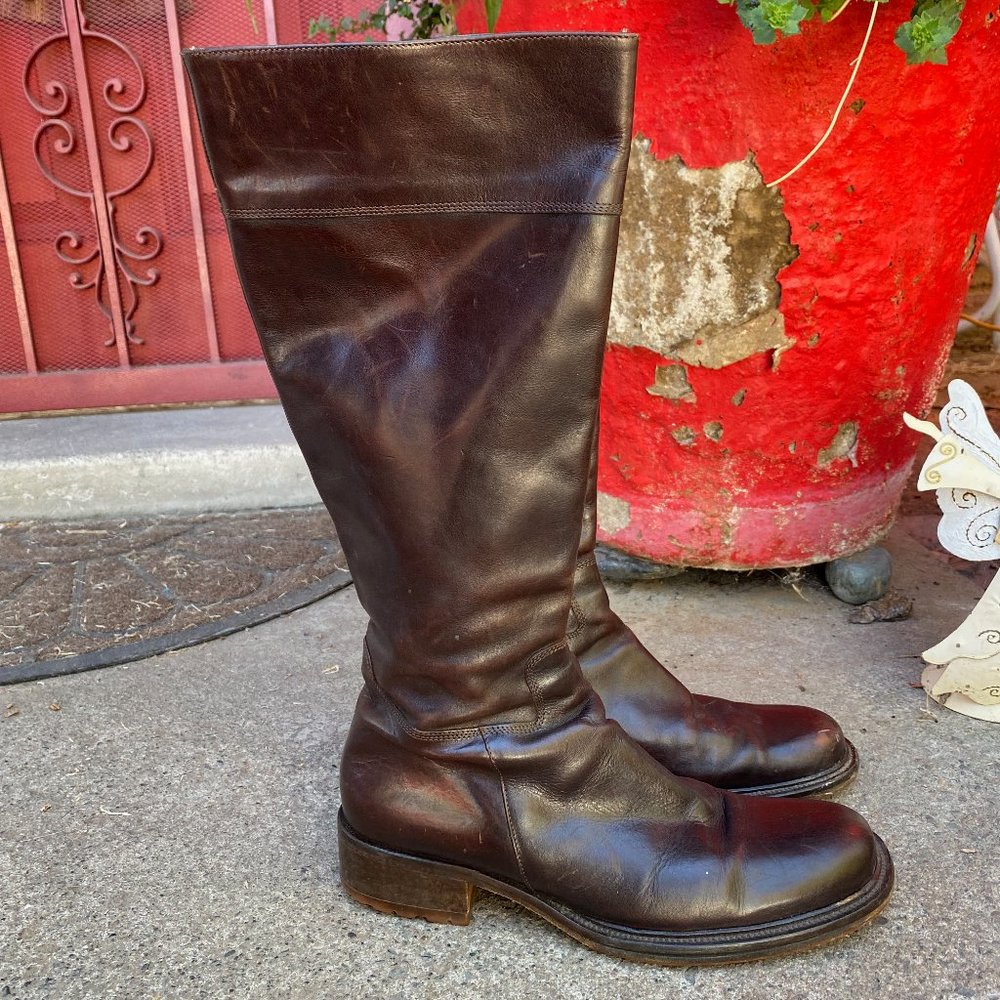 Kenneth Cole Vero Cuoio Camp Boots Size 38